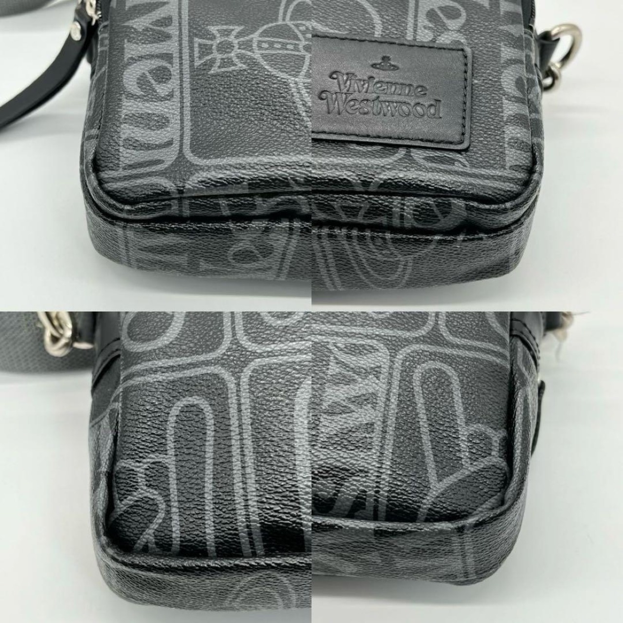 ✨極美品✨Vivienne Westwood ショルダーバッグ PVC 黒色 | F.B 