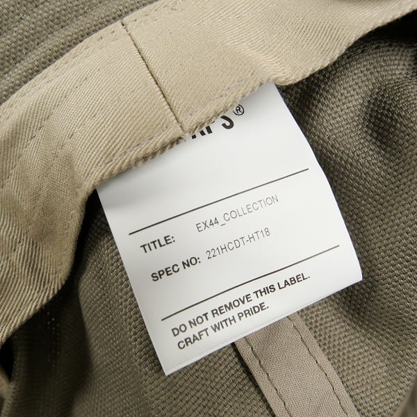 Size【4】 WTAPS ダブルタップス 22SS BALL 01 HAT COTTON OXFORD