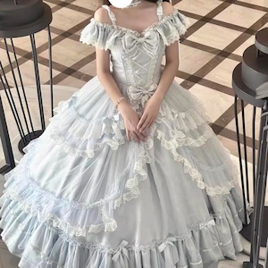 ゆめかわ♡全2カラー ミスティプリンセスドレス wanpi196 ゆめかわ♡全2カラー ミスティプリンセスドレス wanpi196