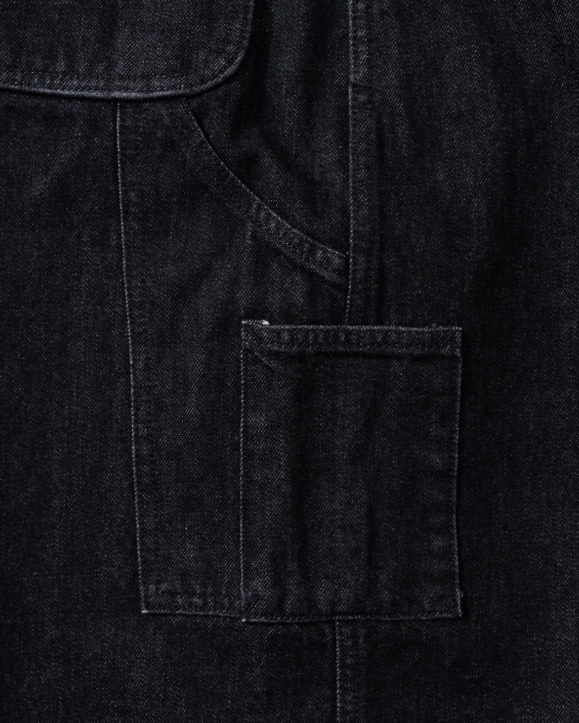 LIFE DENIM PAINTER PANTS（BLACK） | LIFEMANIA