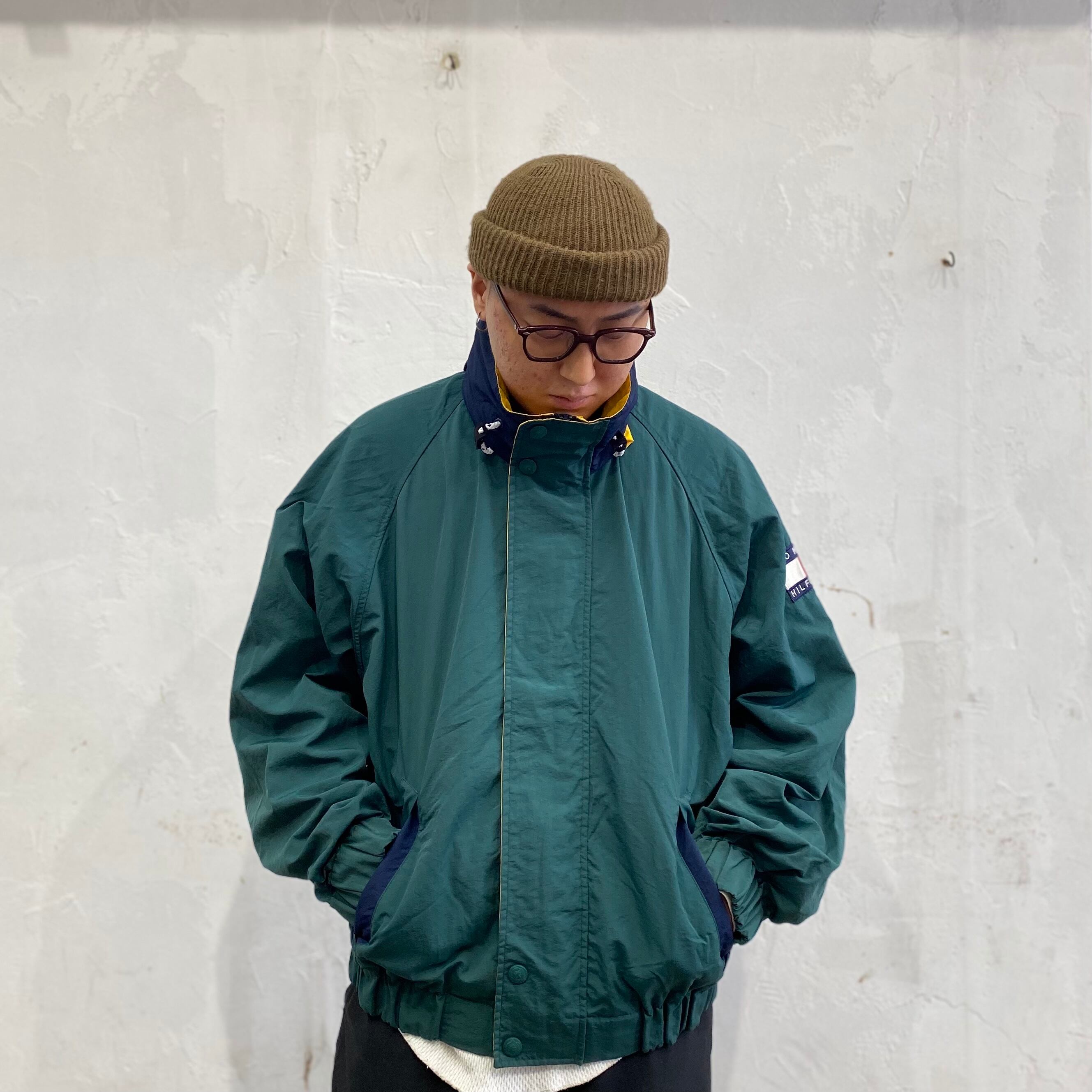 90年代 size:L【 TOMMY HILFIGER 】トミーヒルフィガー セーリング