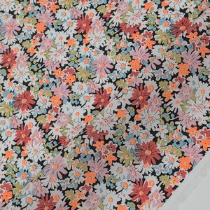 リバティ・ファブリックス　タナローン　Libby　リビー　オレンジネオン　約108×50cm