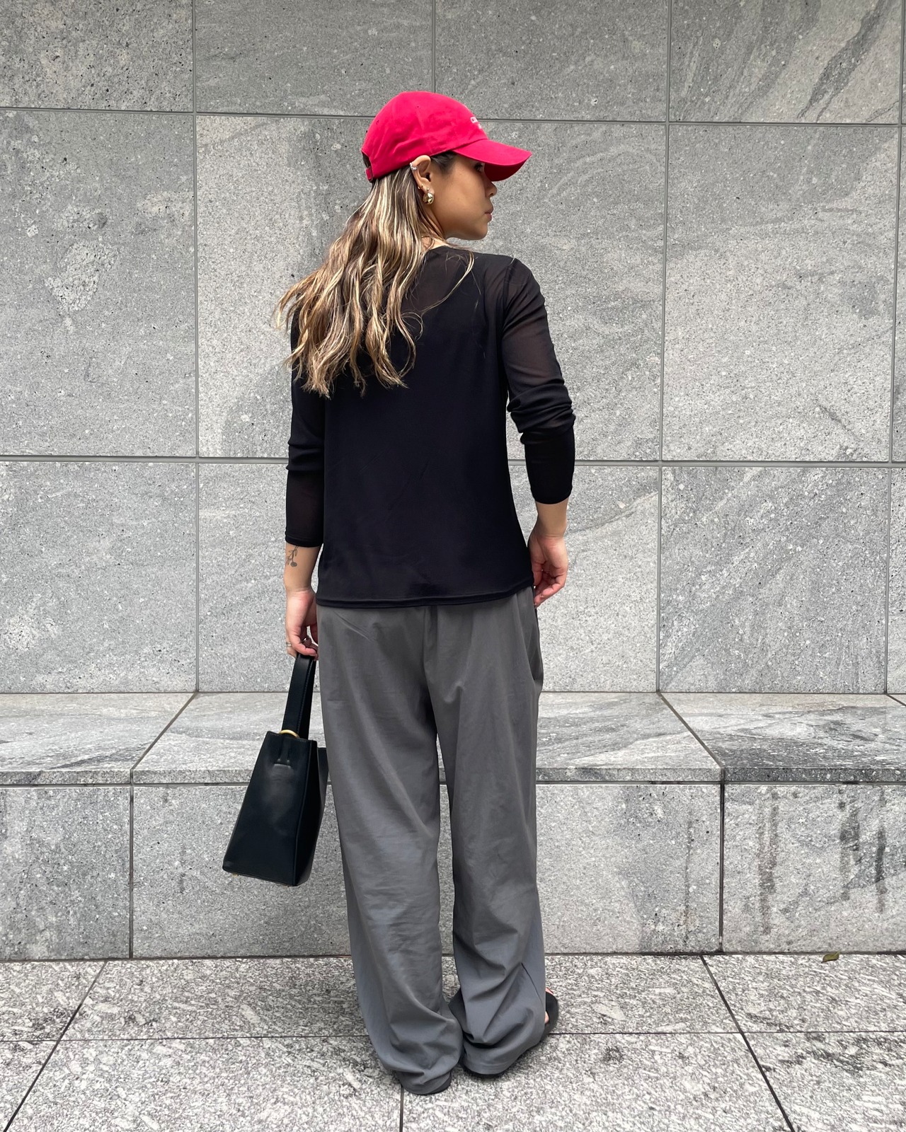 calm soft sheer pullover <2color>