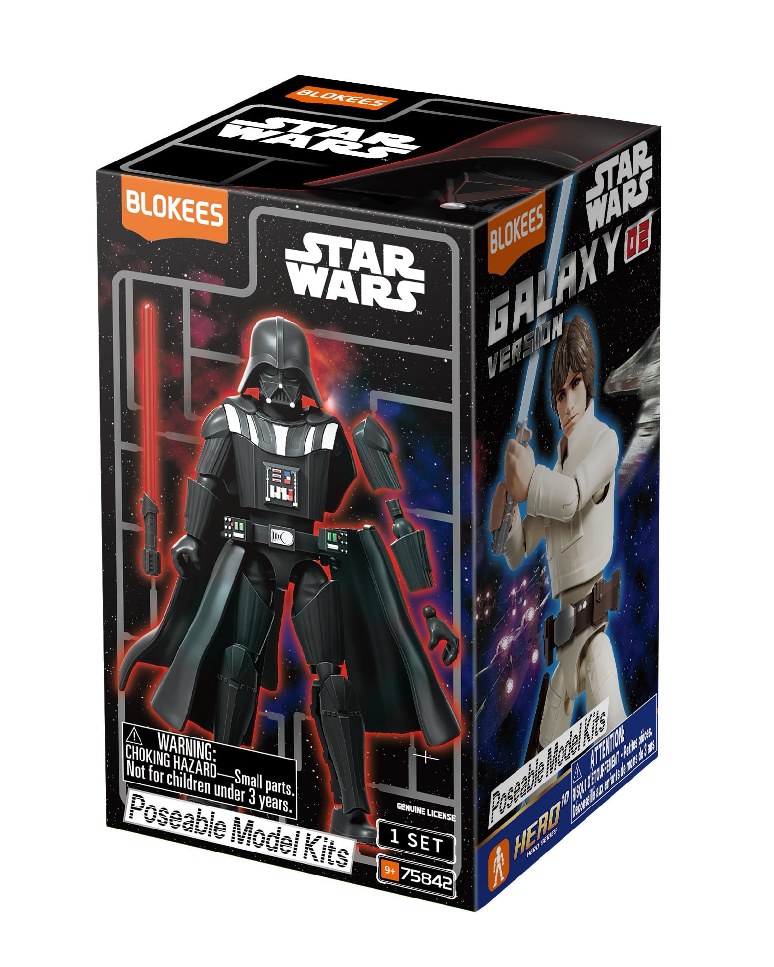 スター・ウォーズ ブロッキーズ BLOKEES ギャラクシー02　9個入BOX BOX販売】Blokees Star Wars Galaxy Ver.02 Star Wars【国内流通版