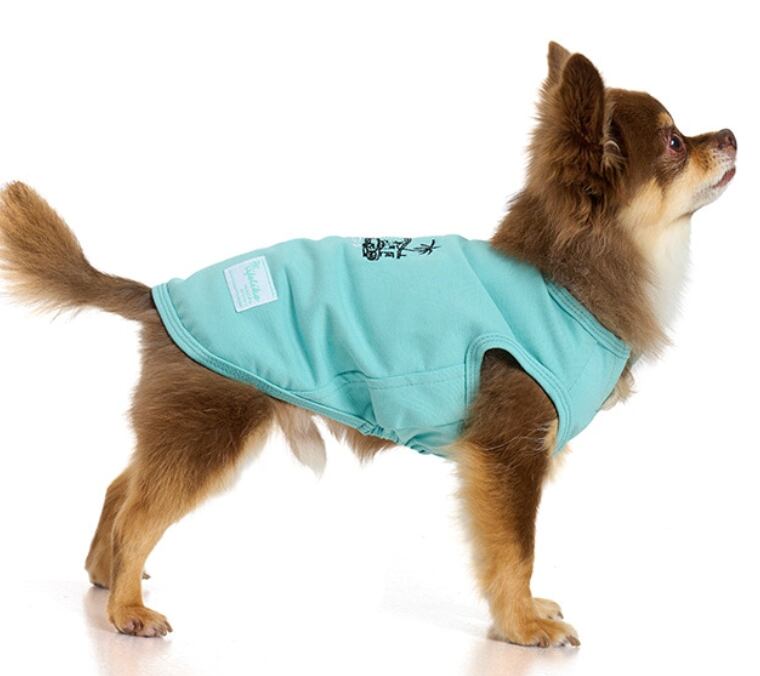 犬服　わんこ服　ペット服　接触冷感　ICEシーサイドタンク保冷剤付き　［サイズ：2号～］