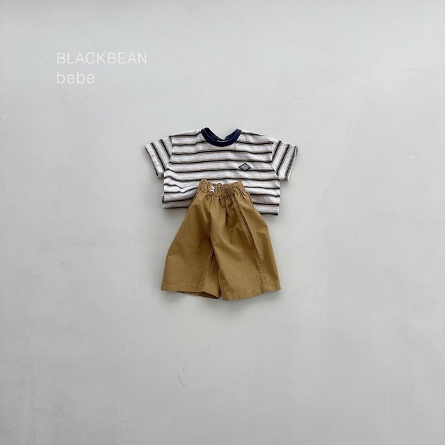 《予約》送料無料【BLACK BEAN】bebe) Marine T