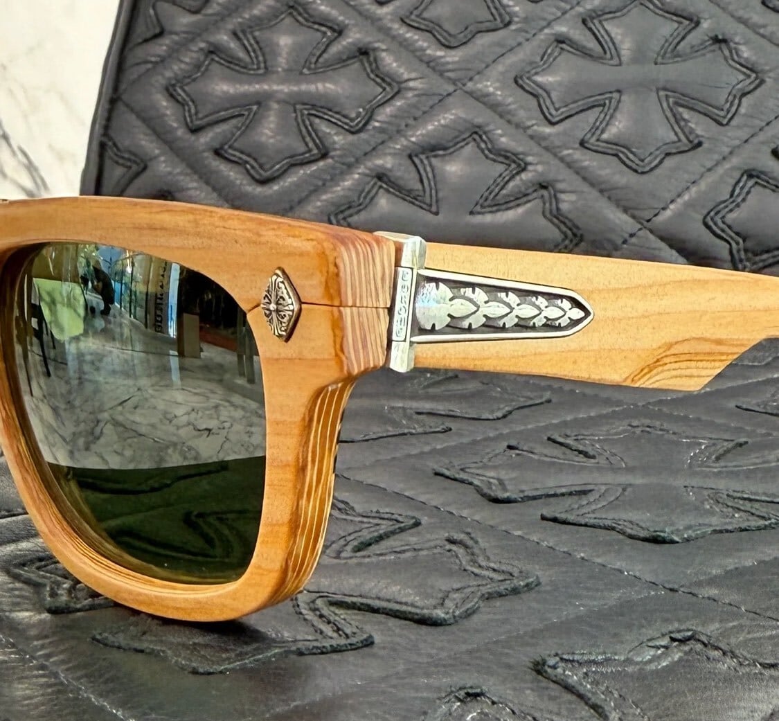 CHROME HEARTS クロムハーツ LILITH Stencil Wood Sunglasses