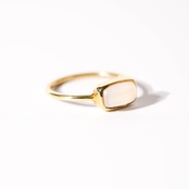 【15号】ムーンストーン リング（プチ）