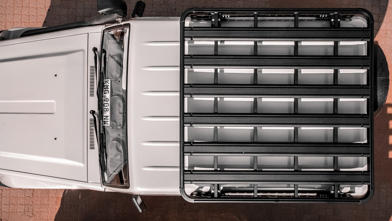 Roof Rack Base-LC79／D-Cab(1400×1410)
