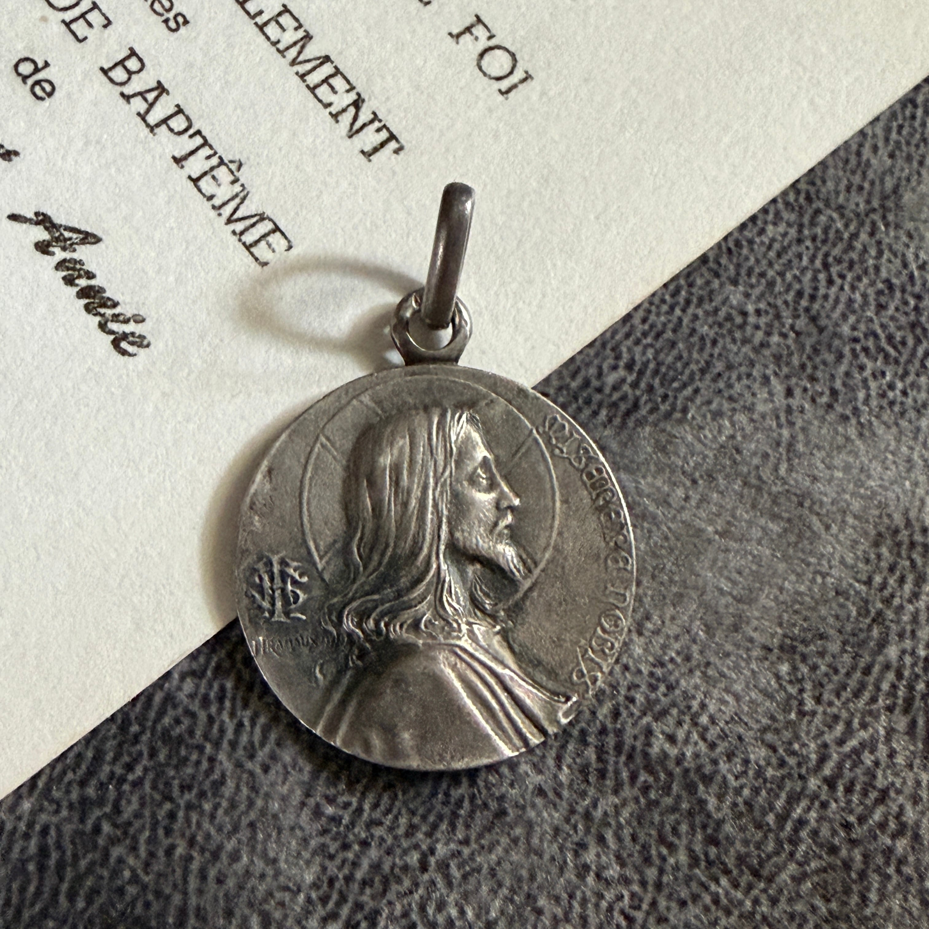シルバー系 | Antique medaille Mary
