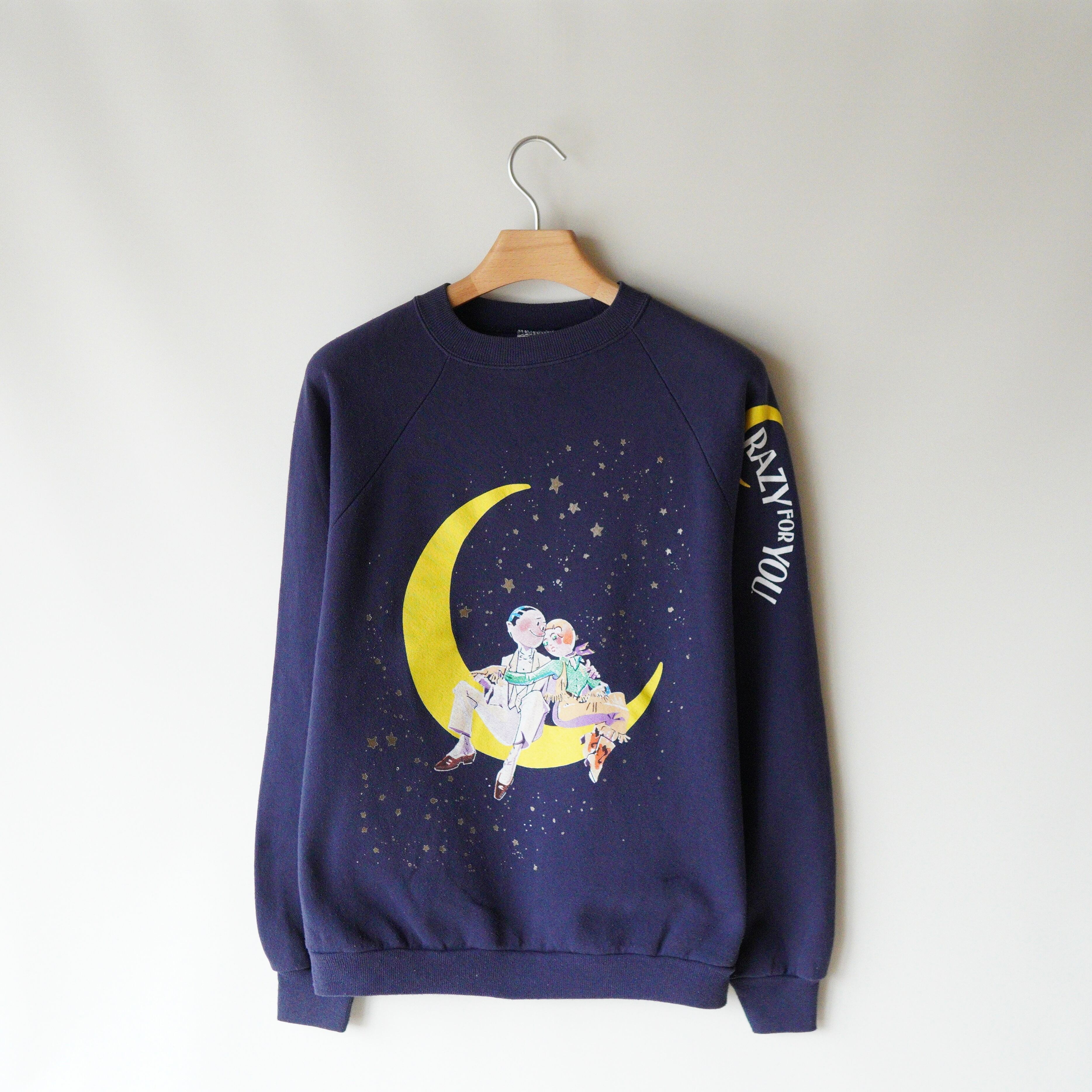 "CRAZY FOR YOU" sweat