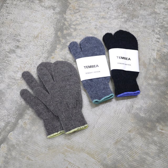 TEMBEA（テンベア） ウールミトン [TMB-GNT3] 3FINGERS MITTEN | tile