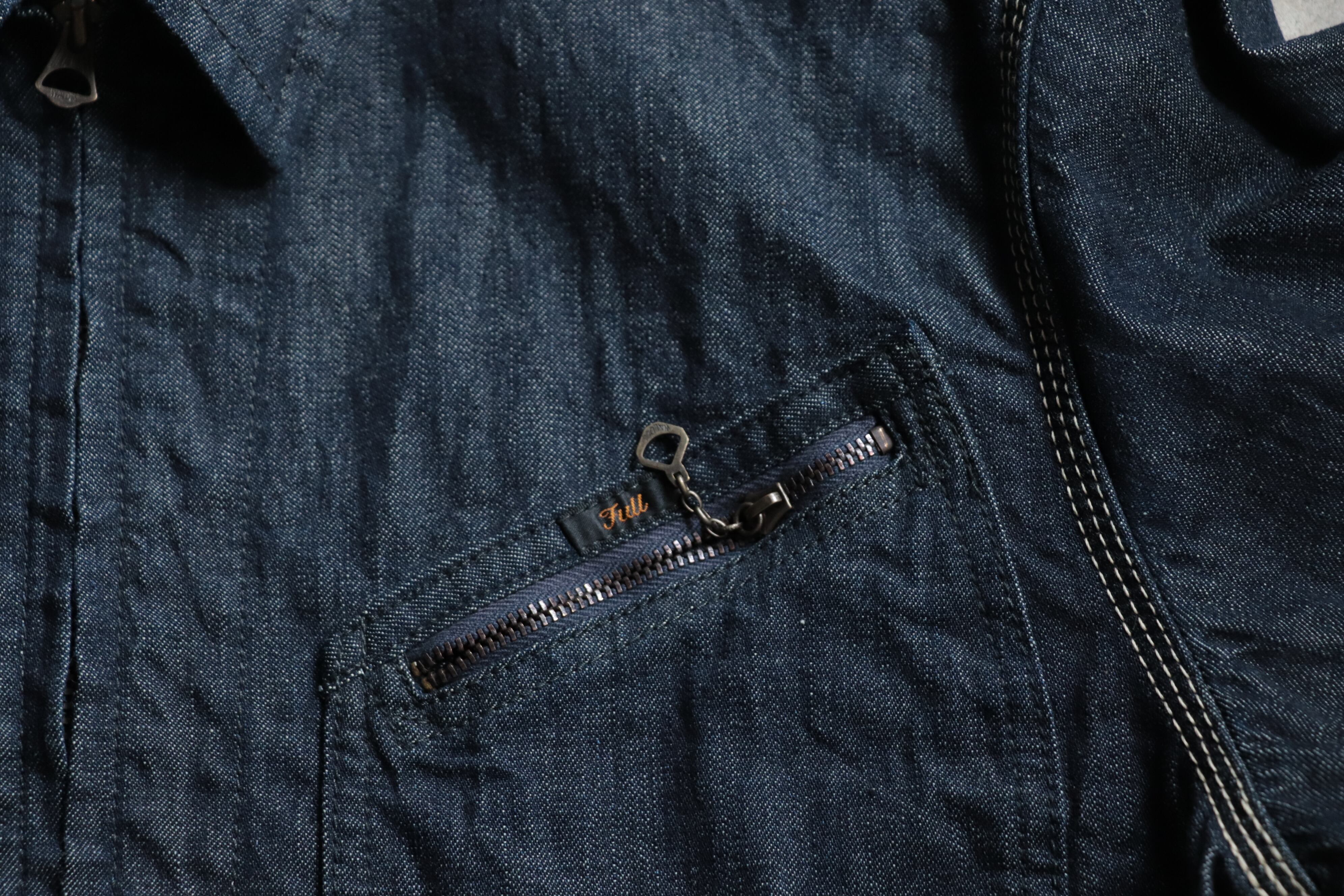 FULLCOUNT/フルカウント DENIM ZIP JACKET (91B) ONE WASH 2943OW