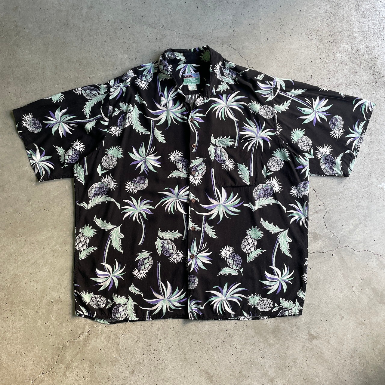 80年代 reyn spooner レインスプーナー ダイヤモンドヘッドタグ 