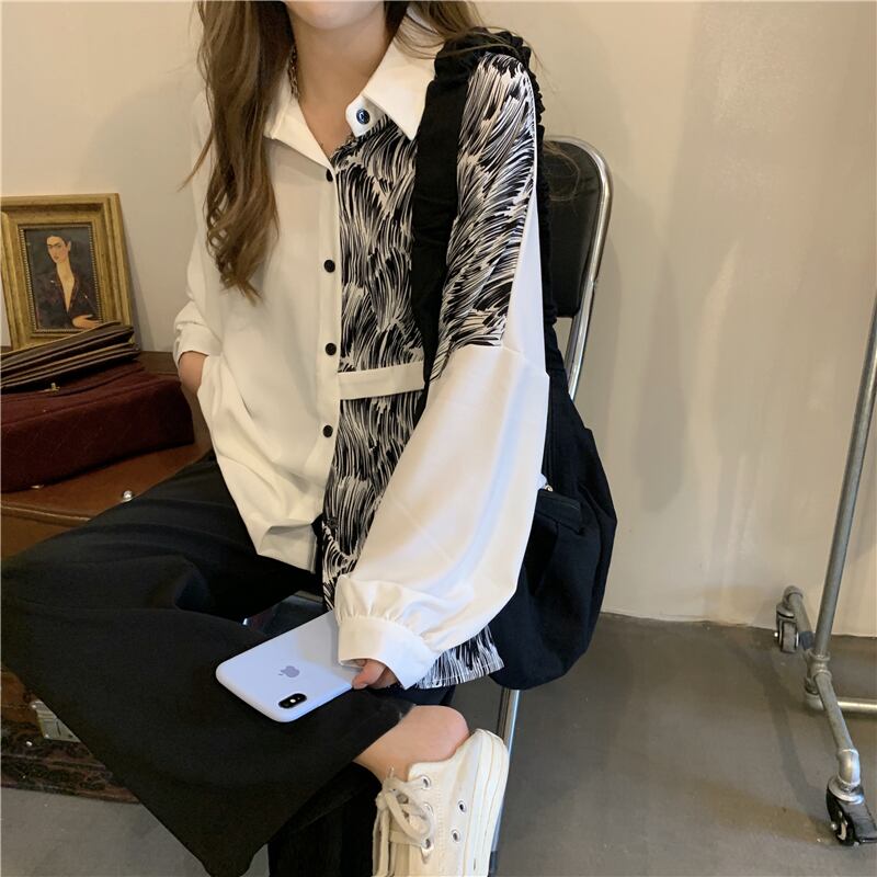 Favorite アシンメトリー ユニセックス シャツジャケット セット