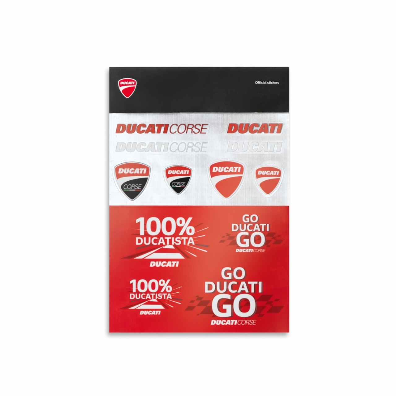 100% Ducatista - ステッカー