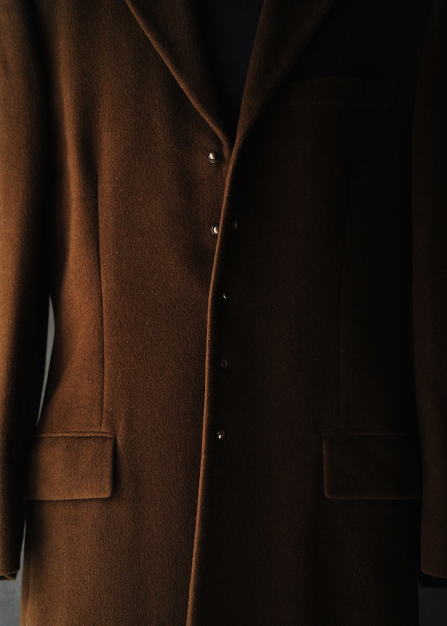 90’s Jean Paul GAULTIER HOMME angola blend wool super long coat