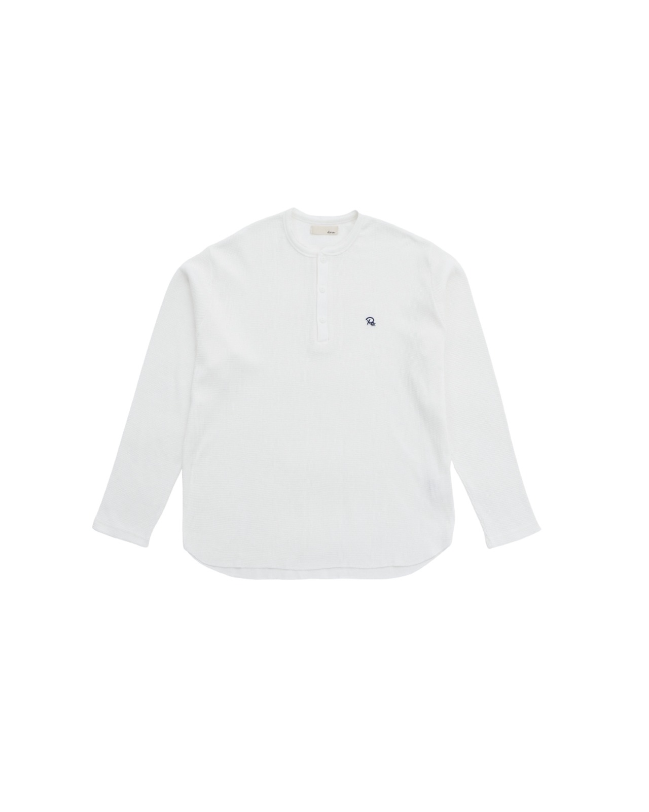 【#Re:room】HENRY NECK WAFFLE LONG SLEEVE［REC881］