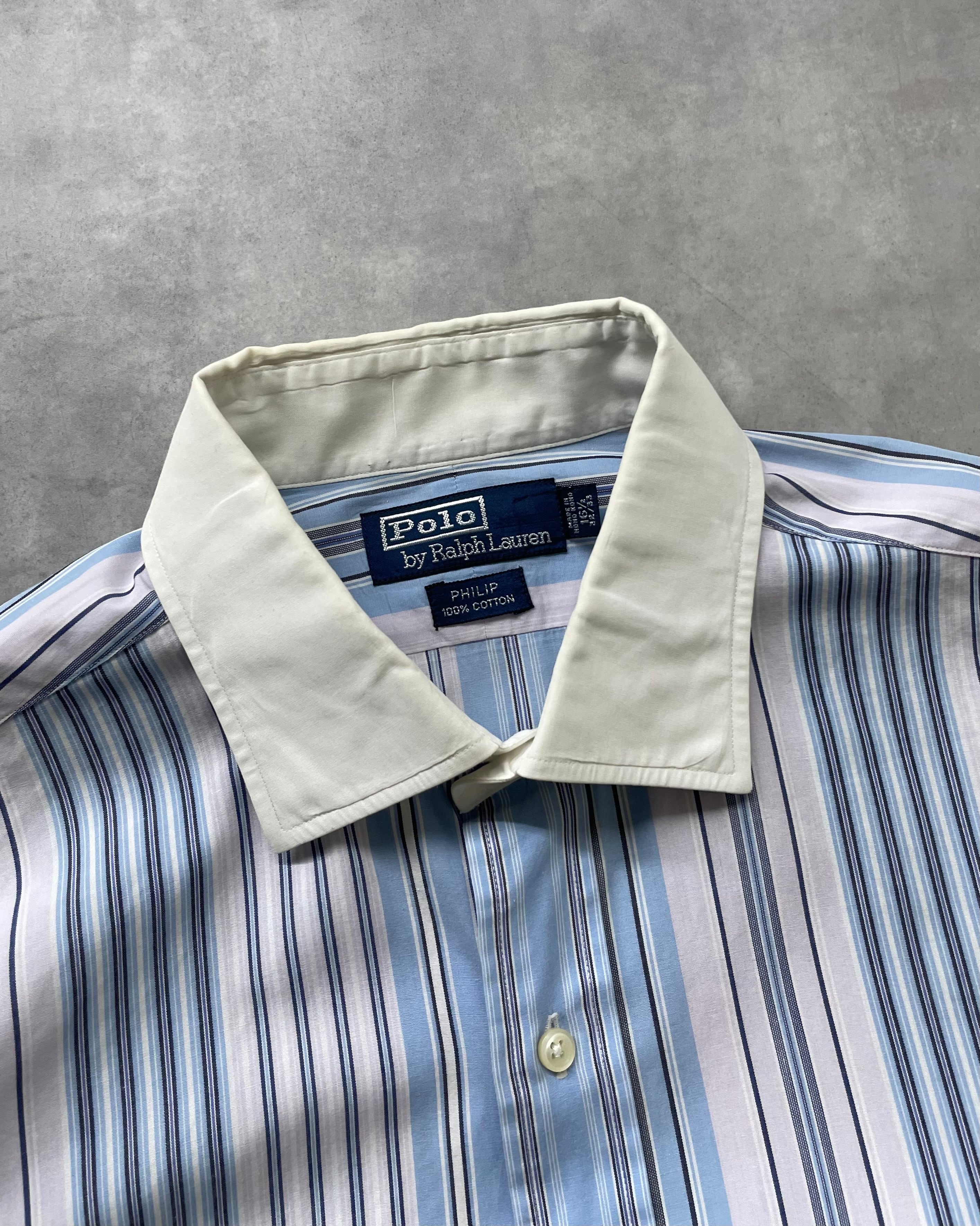 リ*ィ様 1990s Ralph Lauren ループカラーシャツ　100%レー リ*ィ様 1990s Ralph Lauren ループカラーシャツ 100%レー 楽天市場