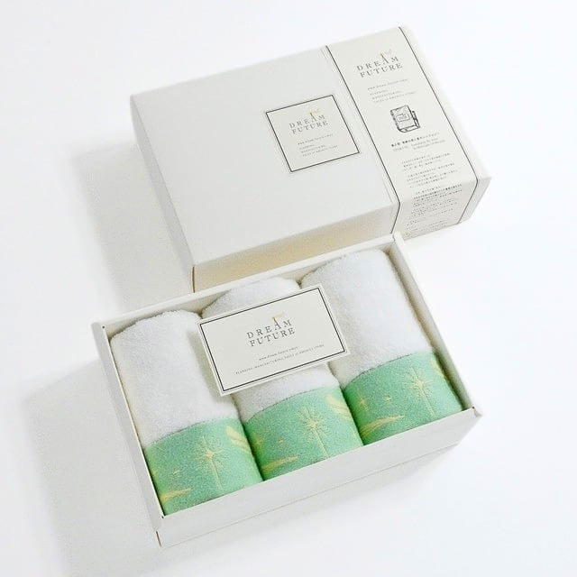 Star Wash Towel 3枚SET GREEN / GREEN / GREEN