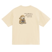 LAZY CRUNCH(CRE)/Tシャツ/アイボリー/ユニセックス