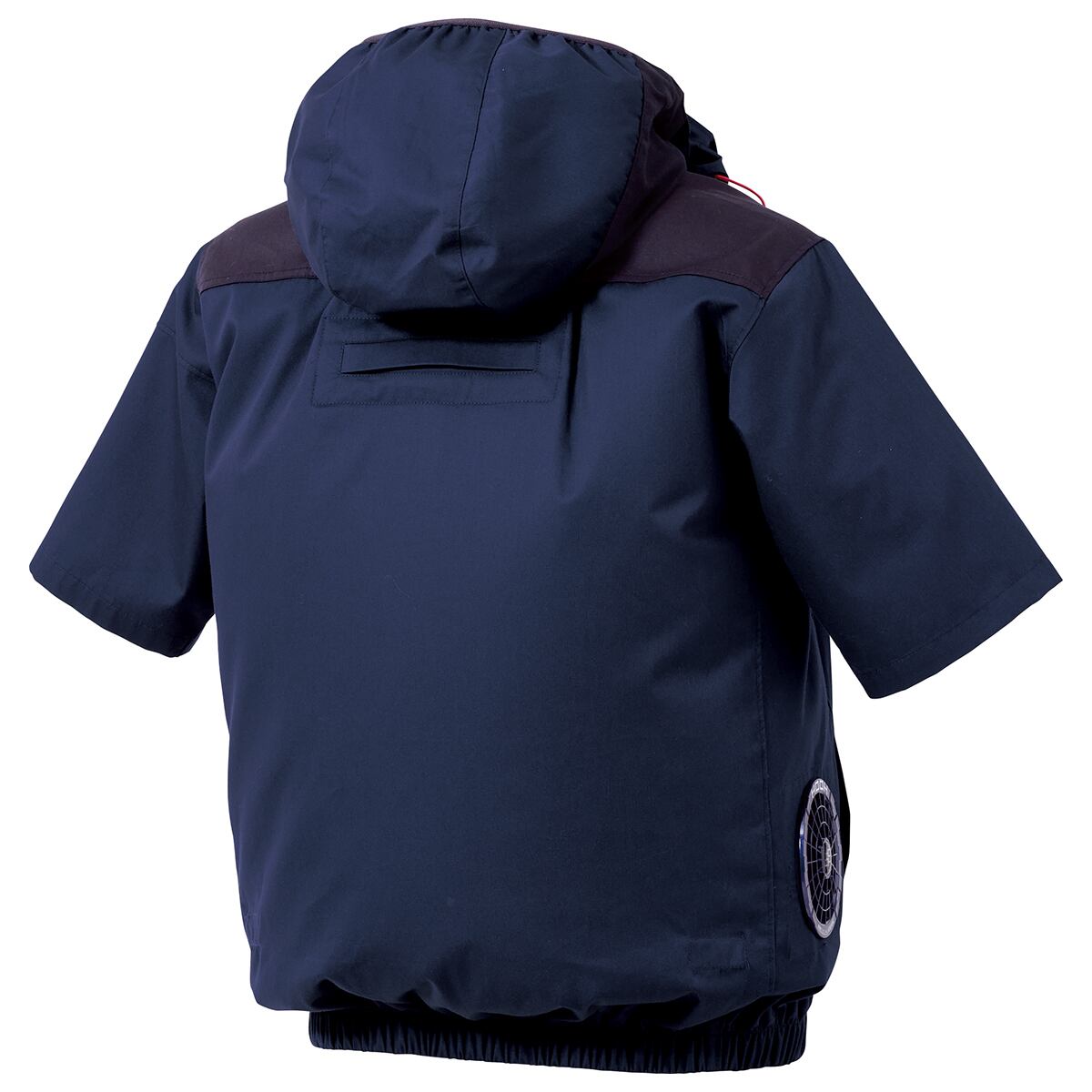3Lサイズ V2517 サイドファン半袖フードジャケット HOOH 村上被服 空調