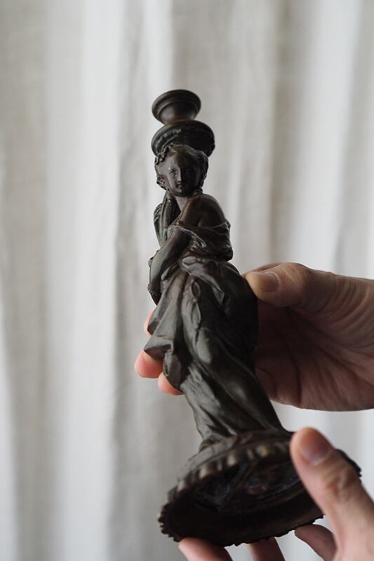 ブロンズ女神像 No.1-antique bronze statue | アンティーク