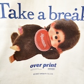 【over print】Take a break LS Tee *Monchhichi