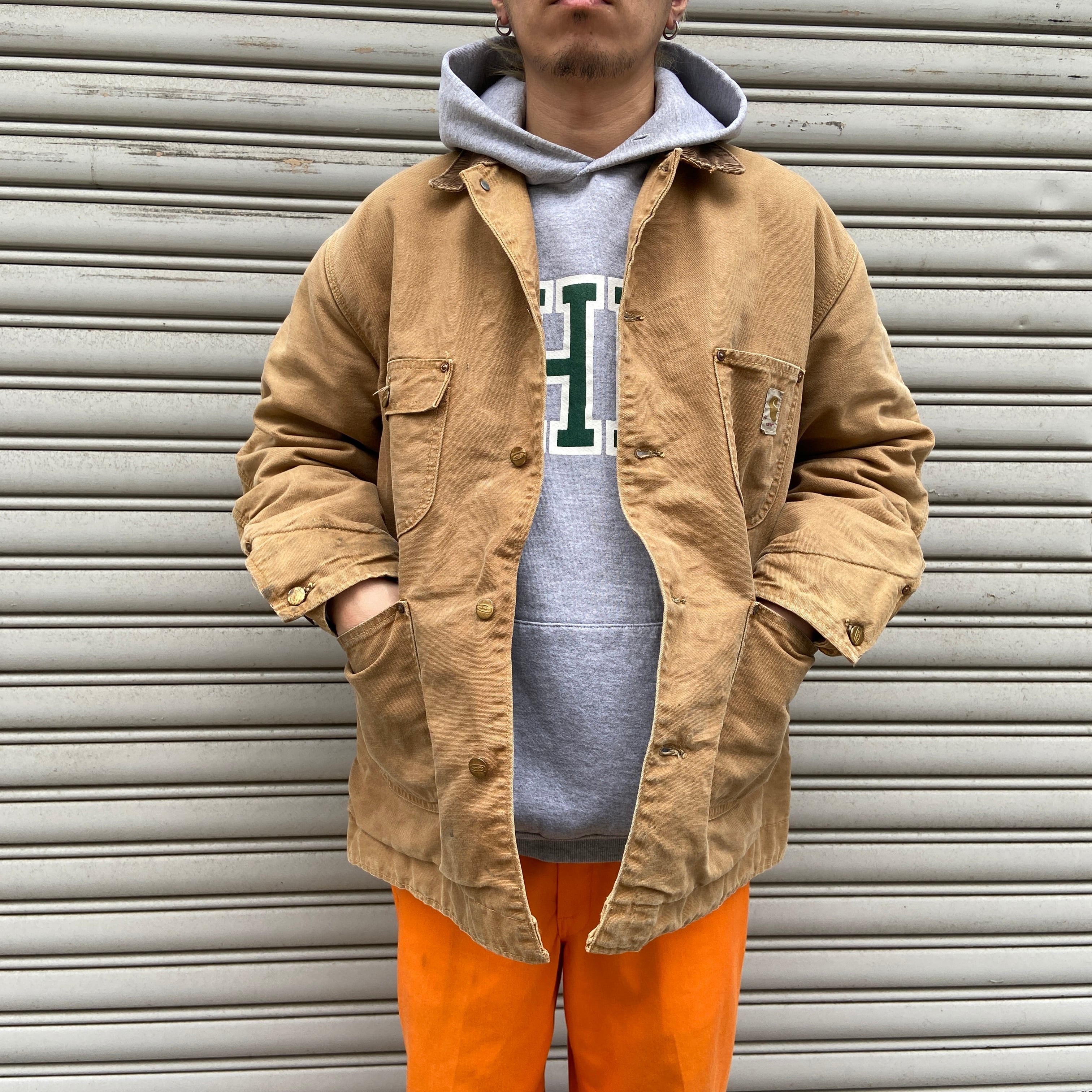 Carhartt 60s 70s ミシガンチョアコート サイズ44 デカCボタン | 古着
