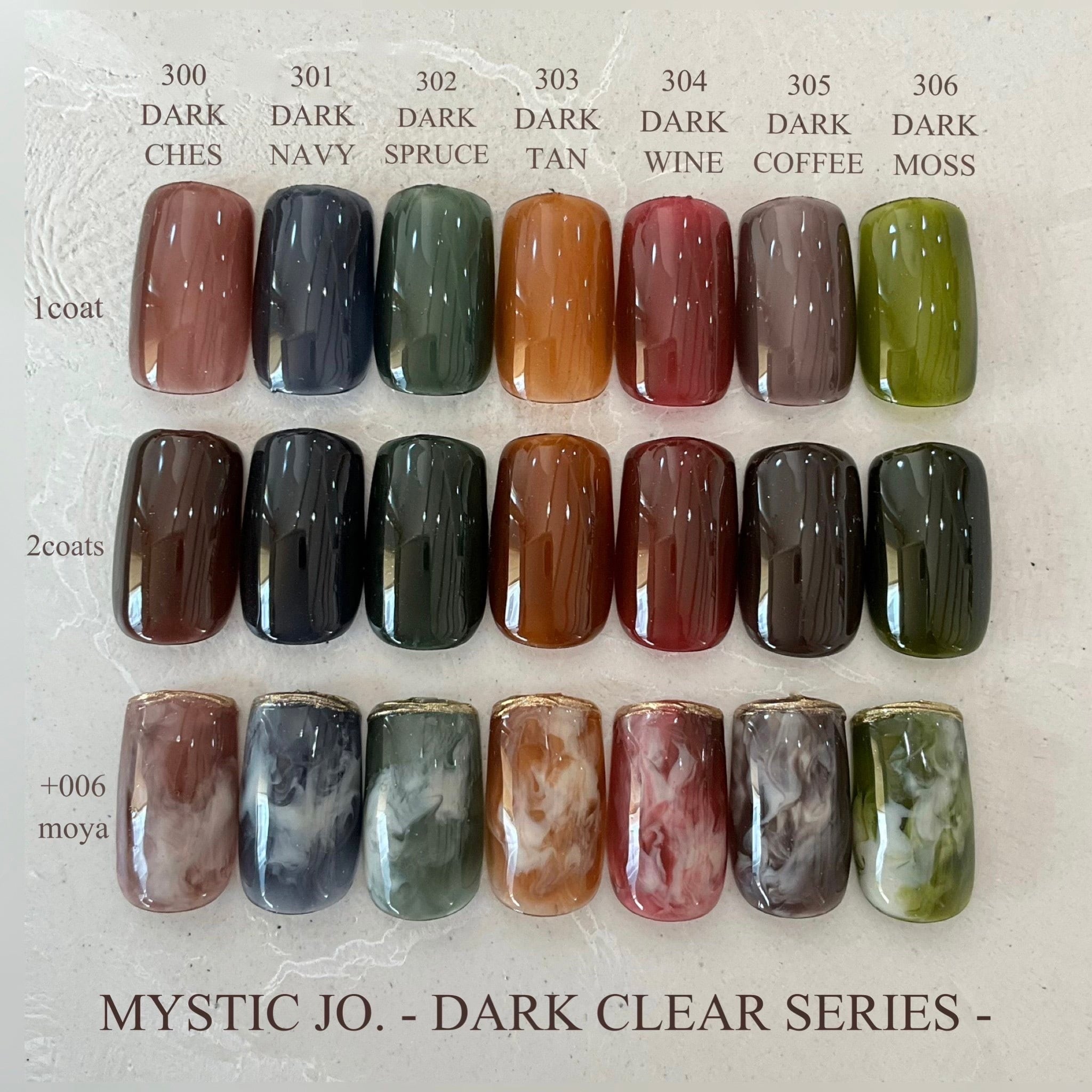 MYSTIC JO.】MYSTIC GEL 300-306 / SET | J.O.NAILS STORE MYSTIC JO.】MYSTIC GEL 300-306 / SET | J.O.NAILS STORE