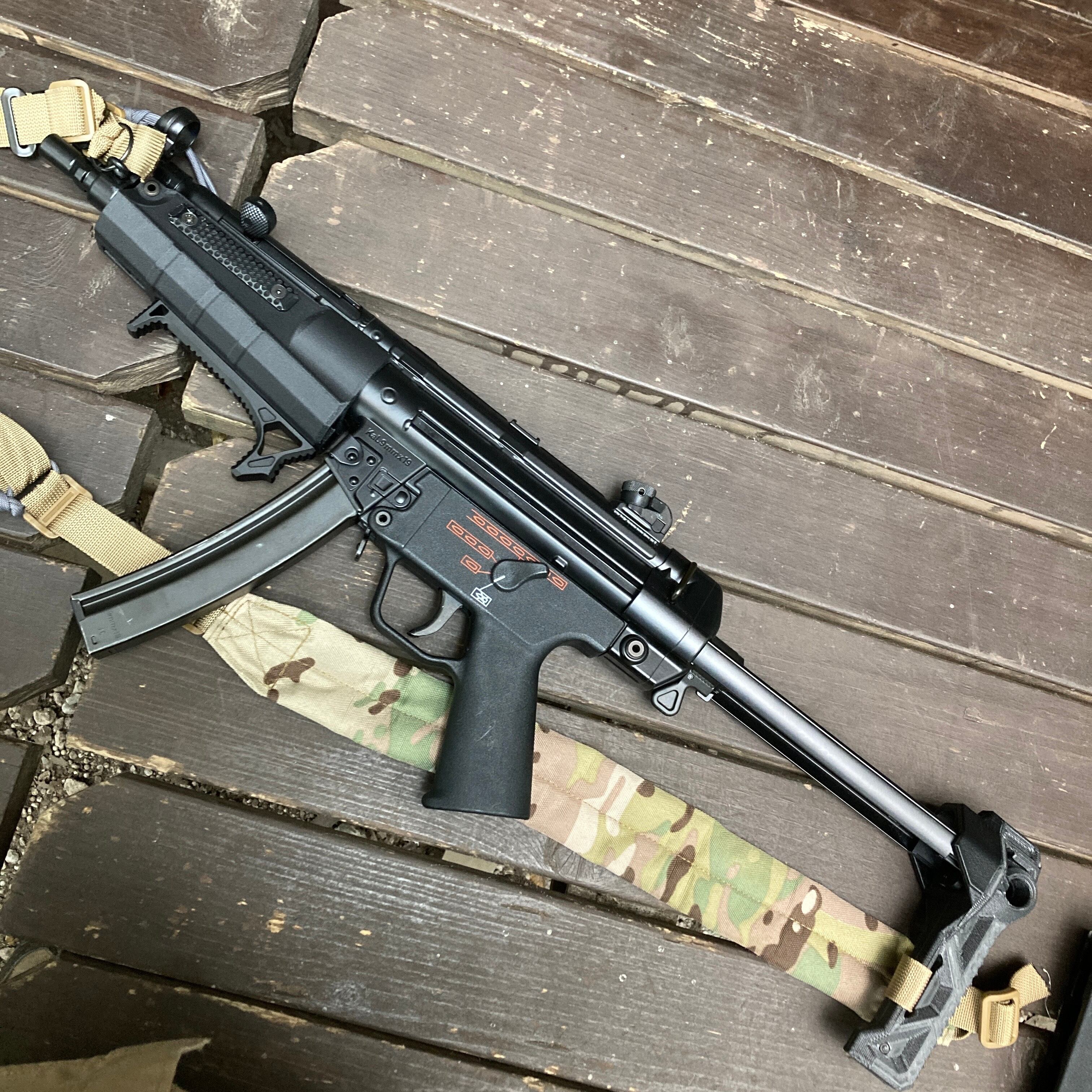 MIタイプ M-LOK ハンドガード Marui 次世代mp5ポン付け可能 - トイガン