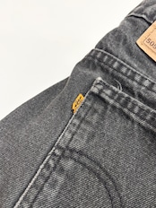 90s Levi’s 505 BLACK DENIM PANTS MADE IN USA Size W38L30→W37.5L30