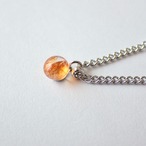 琉球ガラスのひと粒ネックレス 42cm