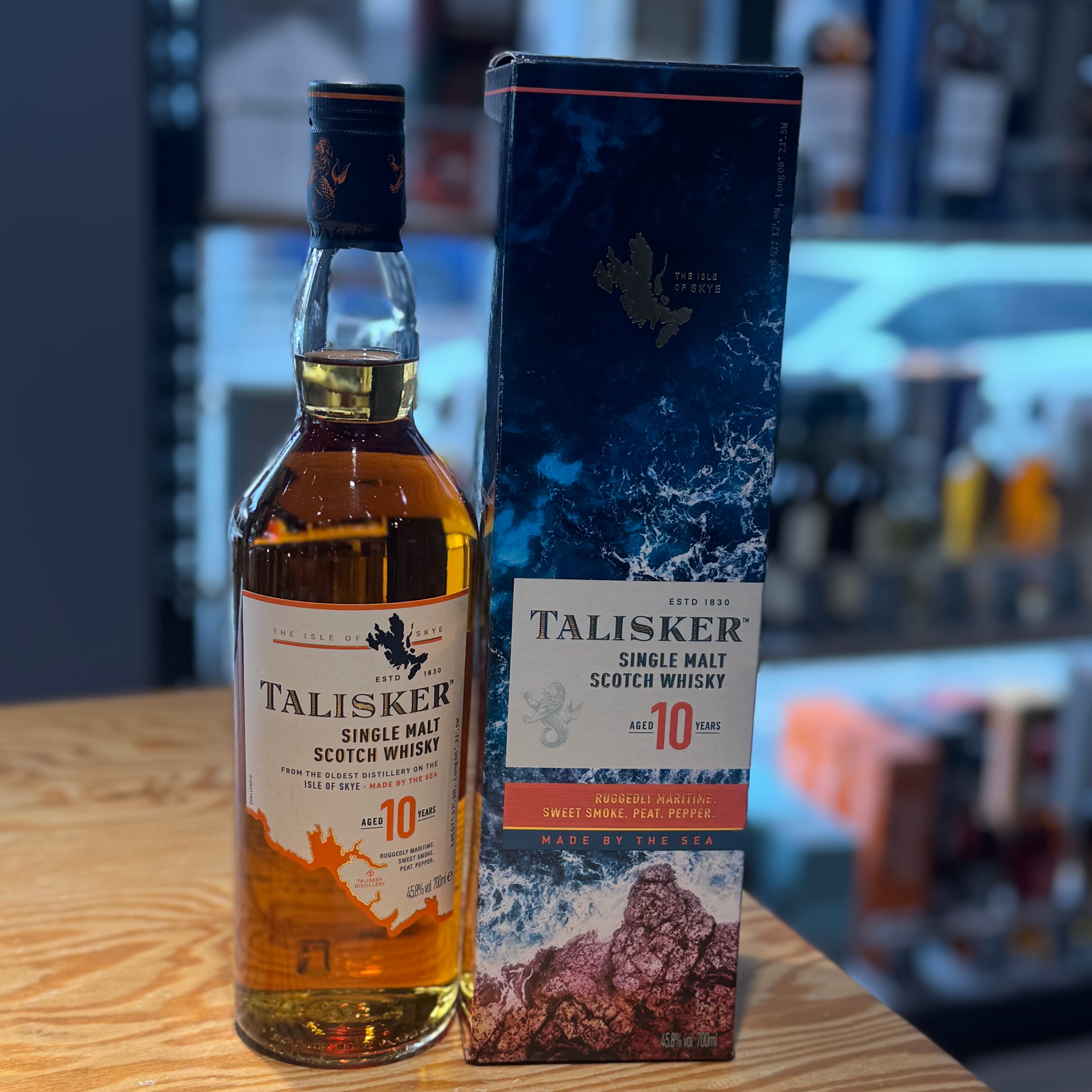 TALISKER ウイスキー 700ml 10年　マップラベル タリスカー 10年 マップラベル 750ml TALISKER 未開栓TALISKER 旧