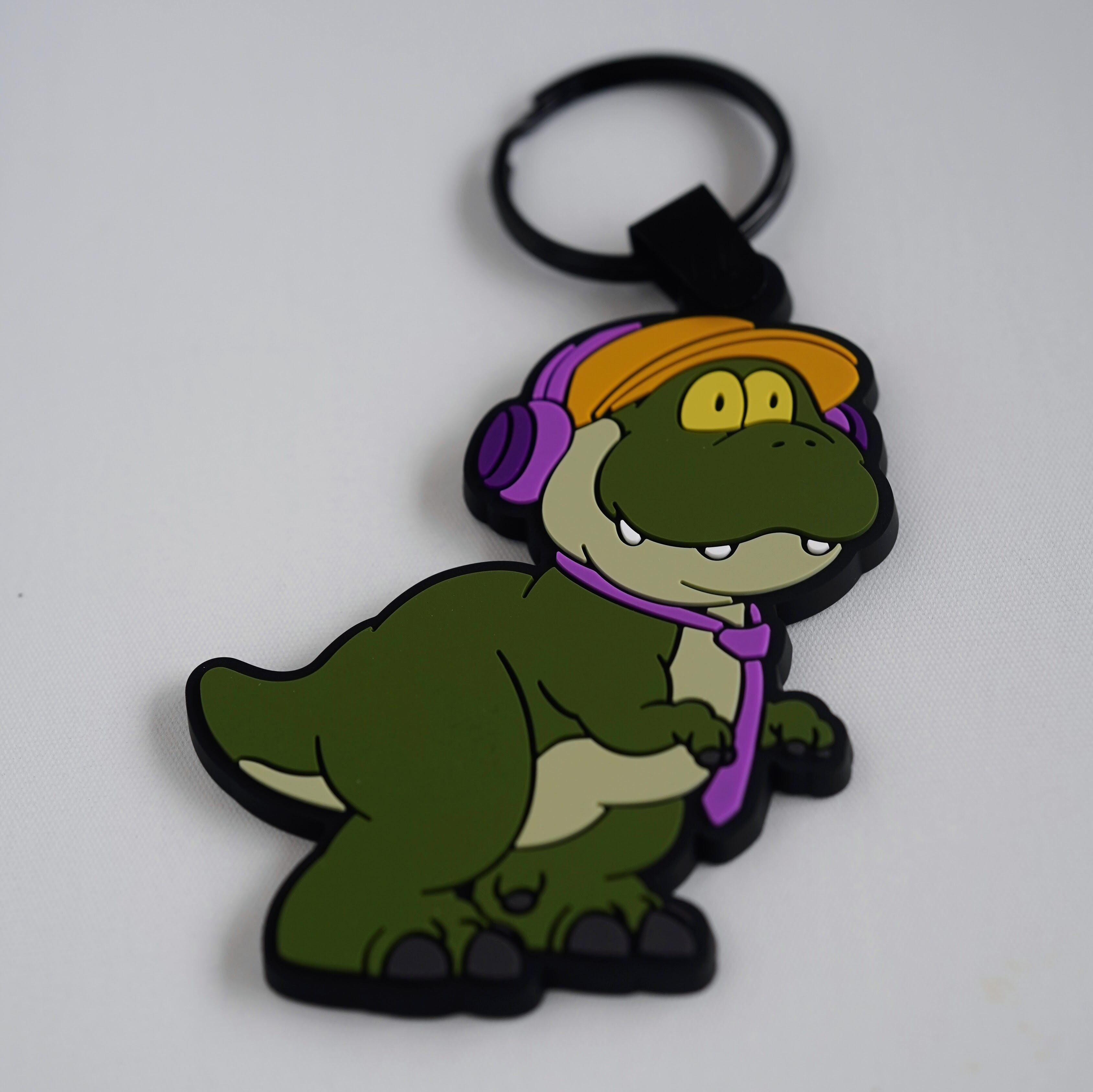 Rubber Keychain / Tiny Rex City Walker | MONKEY CRAB