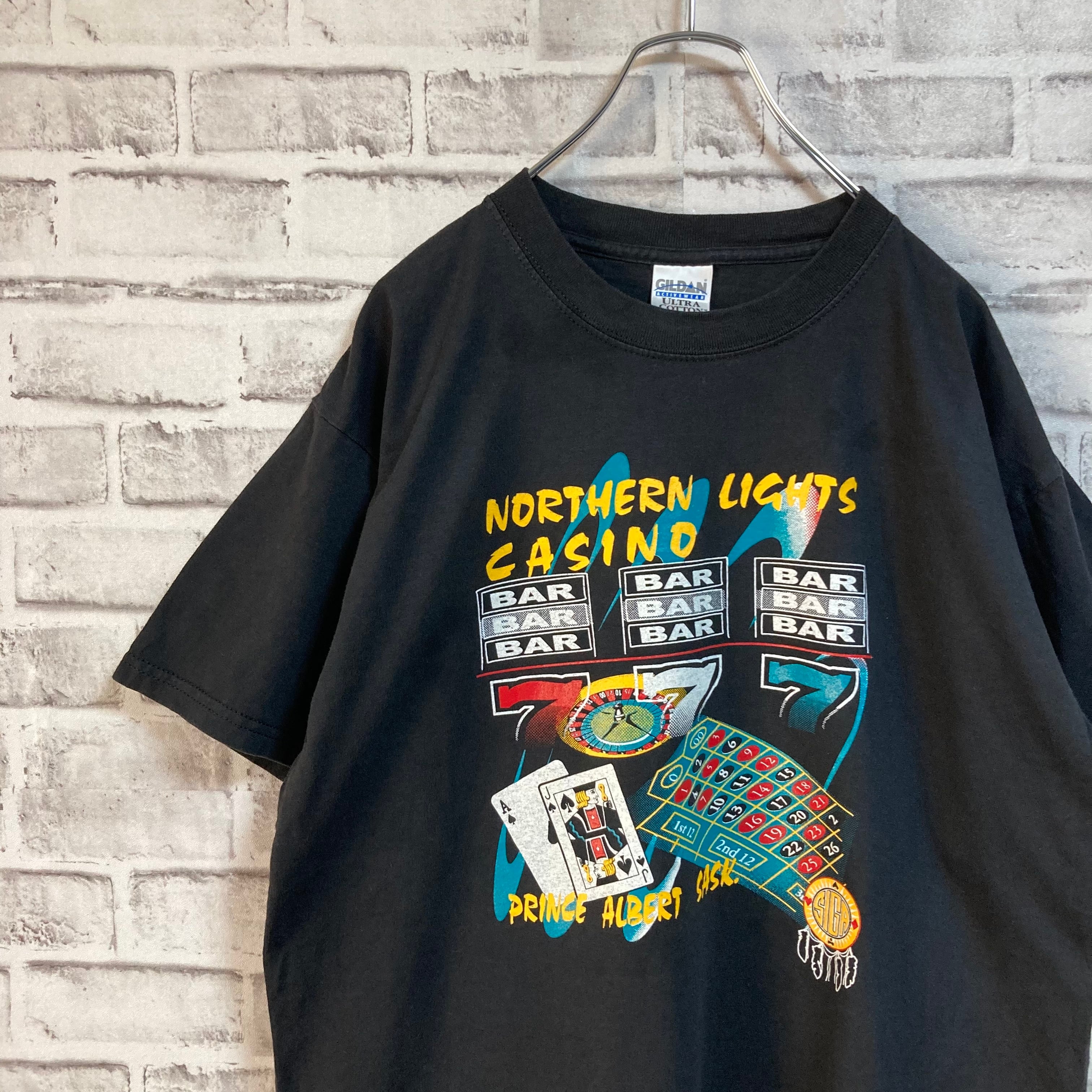 【GILDAN】S/S Tee L Made in Canada “CASINO” Tシャツ カジノ