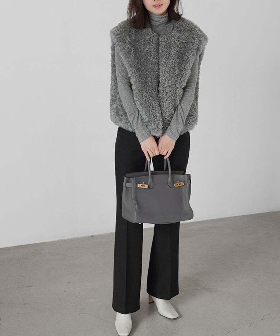 シープライクファーベスト【a-50228】