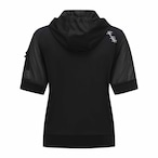 WOMEN SM HOODY POCKET SHORT T-SHIRT