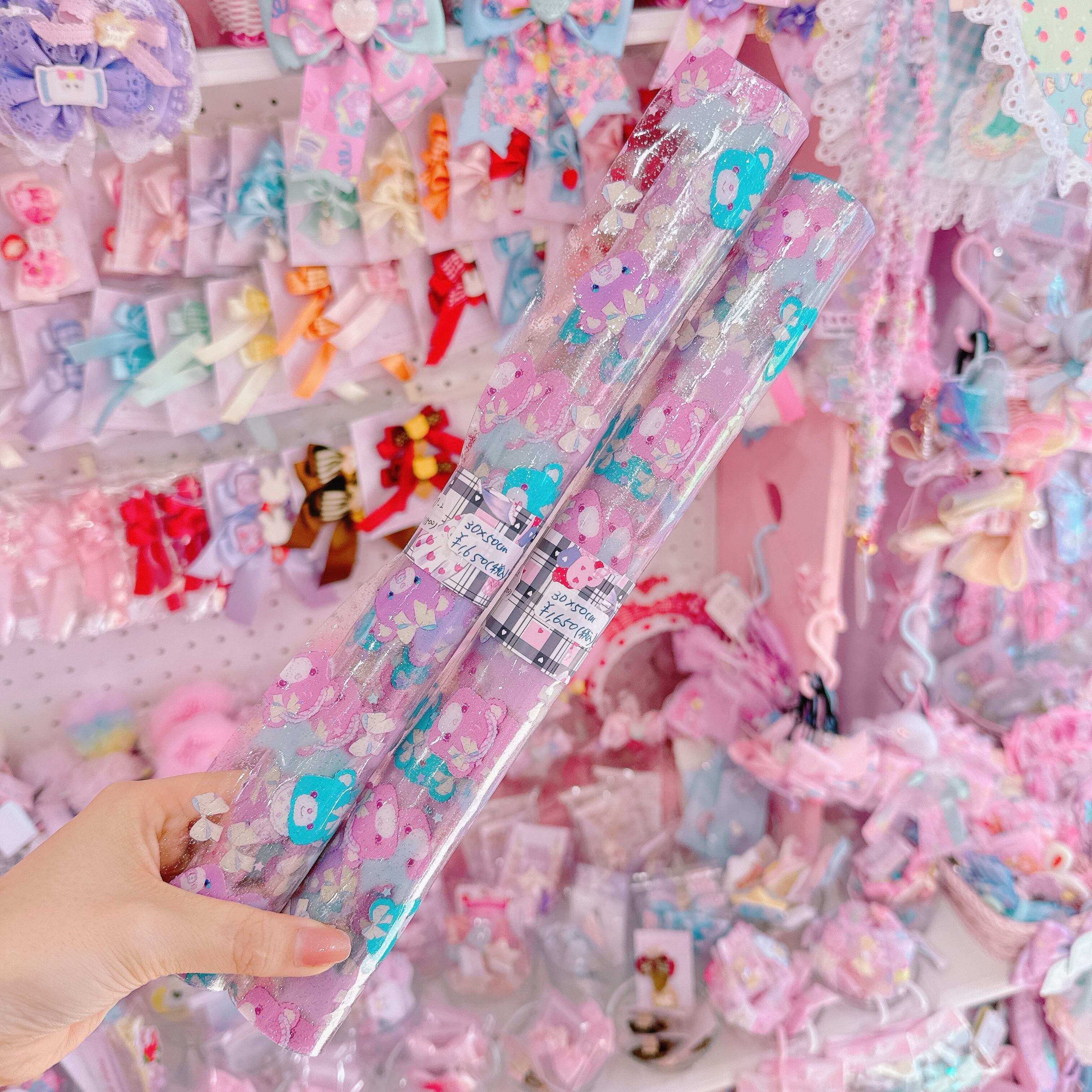 【A2】89-2ラメビニール生地30×50cm