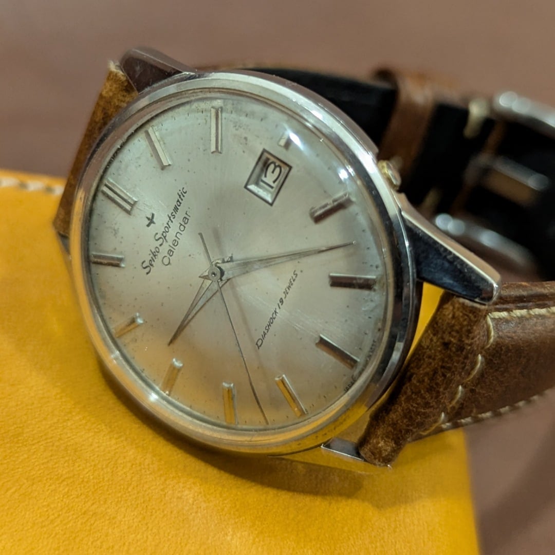 SPORTMATIC】【15037D】SEIKO/セイコー スポーツマチック 21石 Cal.790