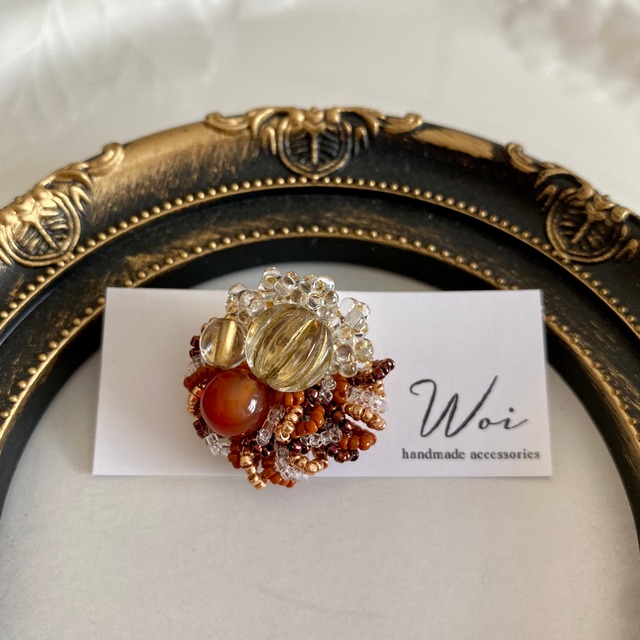 ブローチlarge【F】