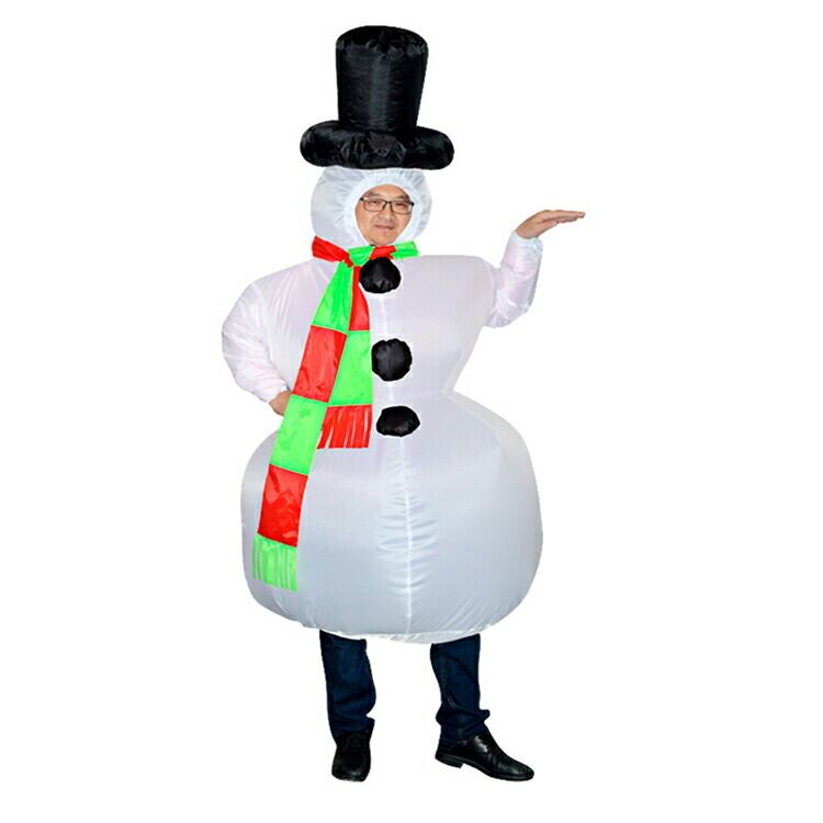 送料無料】クリスマス コスプレ 衣装 スノーマン コスチューム