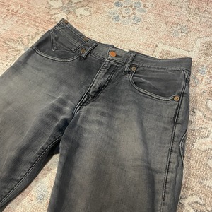 Levi’s 517 / fade black denim pants / 30inch