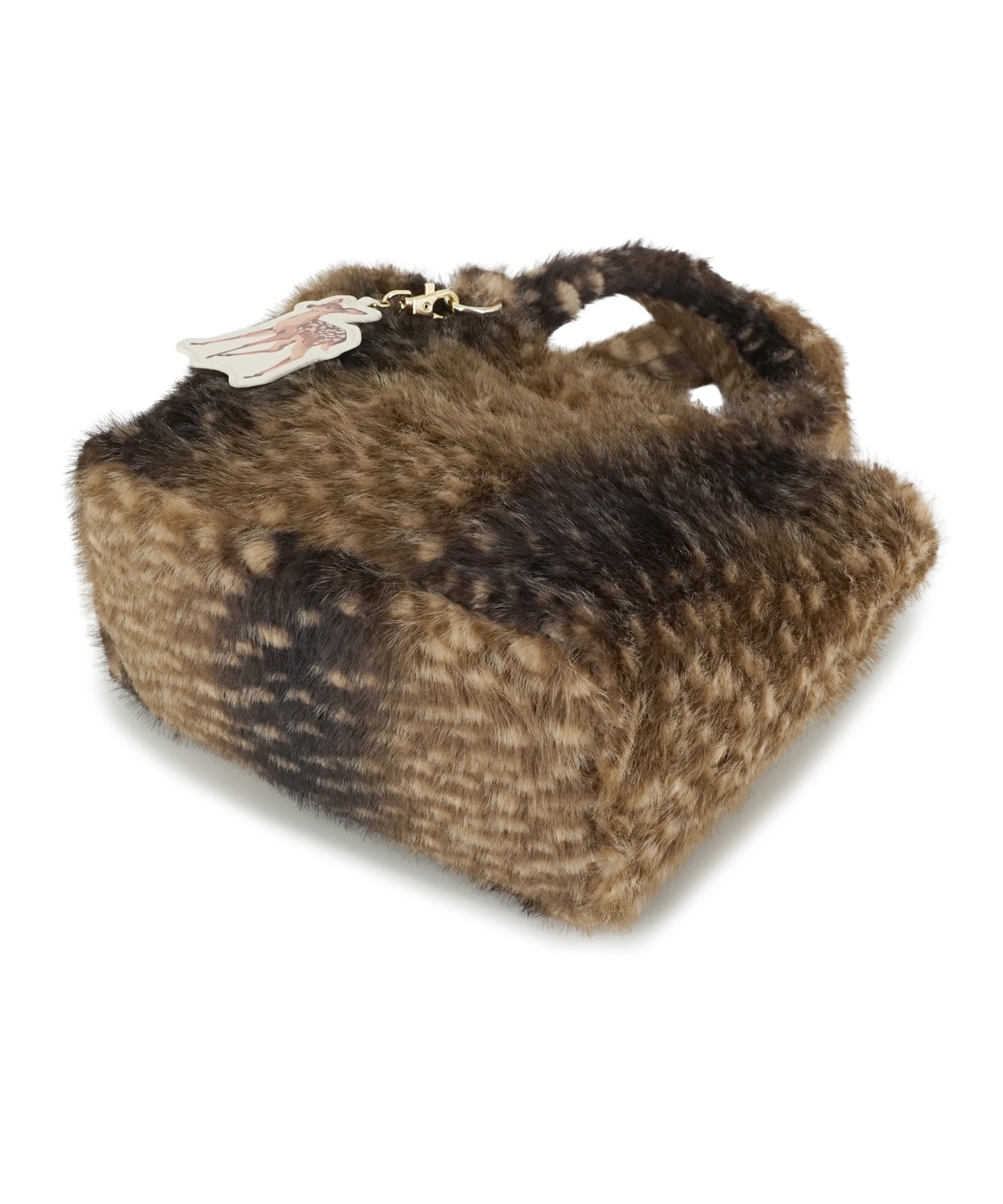 PAUL&JOE ACCESSOIRES : FUR TOTE BAG PJA-B1502