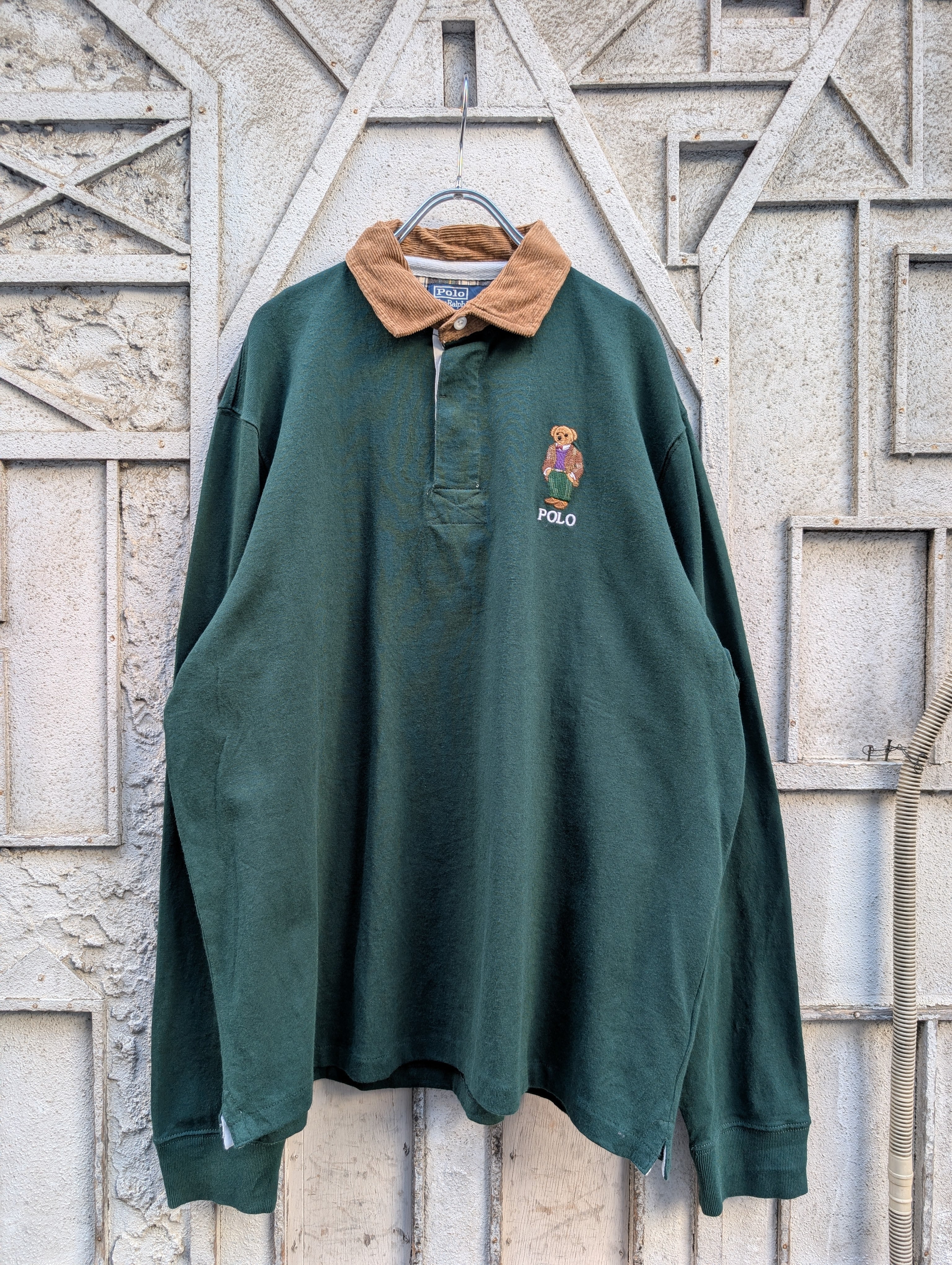 "RALPH LAUREN" polo bear L/S