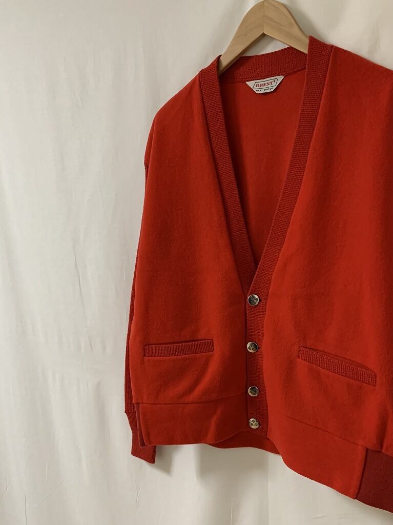 1950～60's Switched Design No Collar Jacket "BRENT"