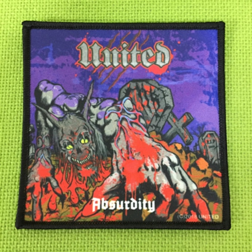 UNITED "Absurdity" プリントパッチ