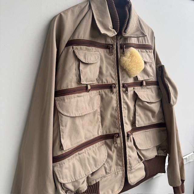 Ideal フィッシングジャケット XL デッドストック 80s 画像2
