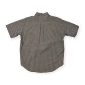 90s 00s HELLY HANSEN ヘリーハンセン チェック柄 BD 半袖 プルオーバー シャツ サイズ M /ビンテージ/旧タグ/赤タグ