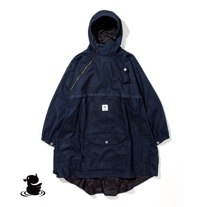 grn】HIASOBI CAMPER PONCHO INDIGO（インディゴ） | ガレージファクトリー